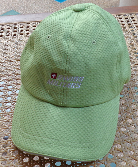 หมวก SWISS MILITARY ของแท้ครับ ลายผ้าถัดทอพิเศษ รุ่นท็อปครับ