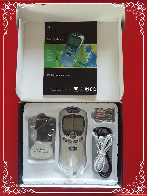 เคาะเดียว เครื่องนวดไฟฟ้าพกพา เครื่องนวดกดจุด สลายไขมัน กายภาพบำบัด