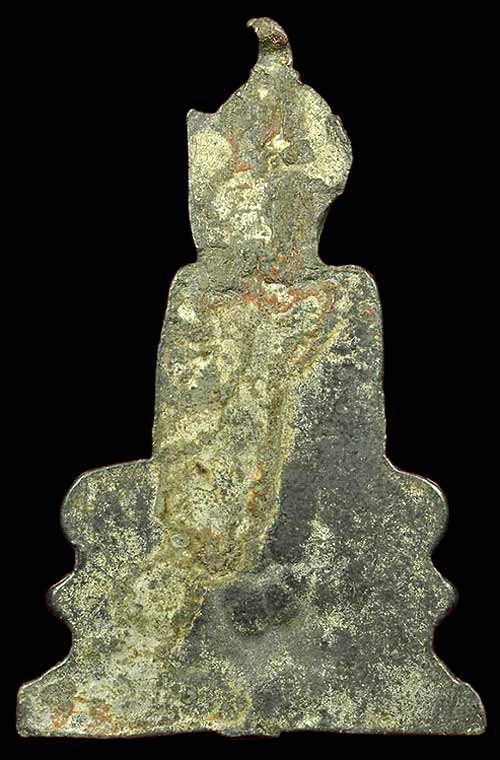 *พิมพ์อู่ทองนั่ง ฐานผ้าทิพย์ เนื้อชินตะกั่ว กรุวัดสิงห์ ปทุมธานี*