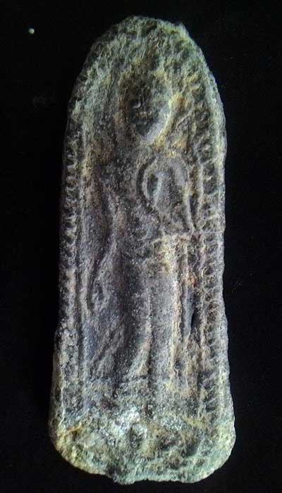 พระลีลา 2 หน้า กรุวัดพระศรีมหาธาตุสุพรรณบุรี สภาพสวยแชมป์