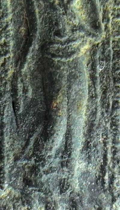 พระลีลา 2 หน้า กรุวัดพระศรีมหาธาตุสุพรรณบุรี สภาพสวยแชมป์