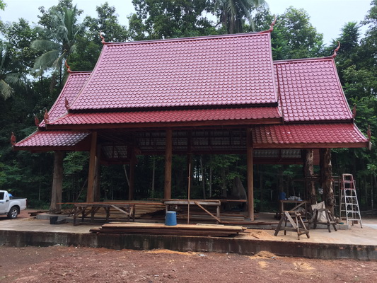 หลวงตาบุญหนา รุ่น"เงินทองไหลมาเทมา" เนื้อทองแดงตัดชิดองค์แปะทองเหลือง