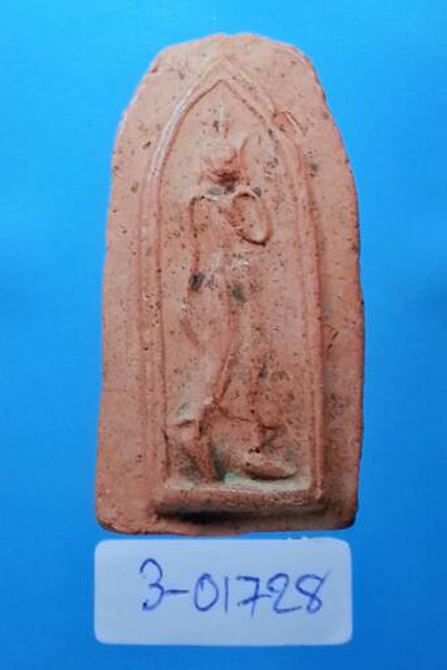 พร้อมใบประกวดติดที่2.....พระลีลา กรุวัดทัพผึ้ง เนื้อดิน สุโขทัย