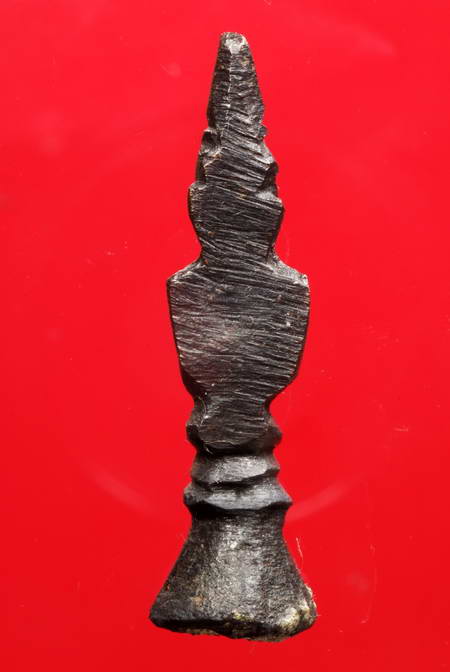 พระเชียงรุ้ง พิมพ์นั่งอุ้มบาตร เนื้อสัมริด 