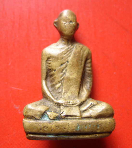 รูปหล่อหลวงพ่อเดิมพิมพ์ฐานสูงวัดหนองหลวงสภาพใช้