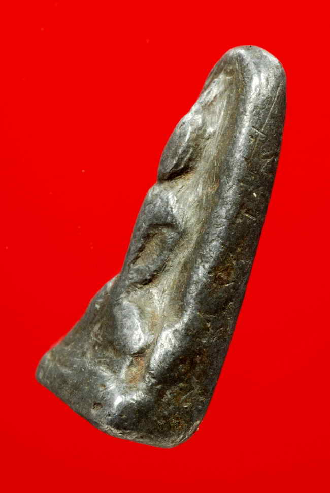 พร้อมใบประกวดติดที่3.....พระสรรค์นั่ง กรุวัดบางปะมุง เนื้อตะกั่วสนิมแดง อยุธยา