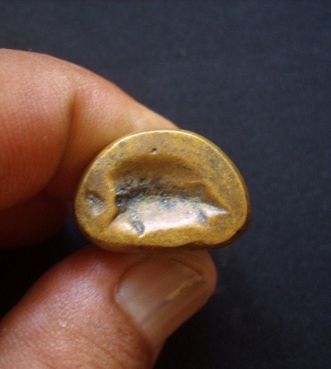 พระรูปหล่อหลวงพ่อเงินพิมพ์ขี้ตารุ่นแรก วัดท้ายน้ำ  พิจิตร หลวงพ่อฟุ้งสร้าง