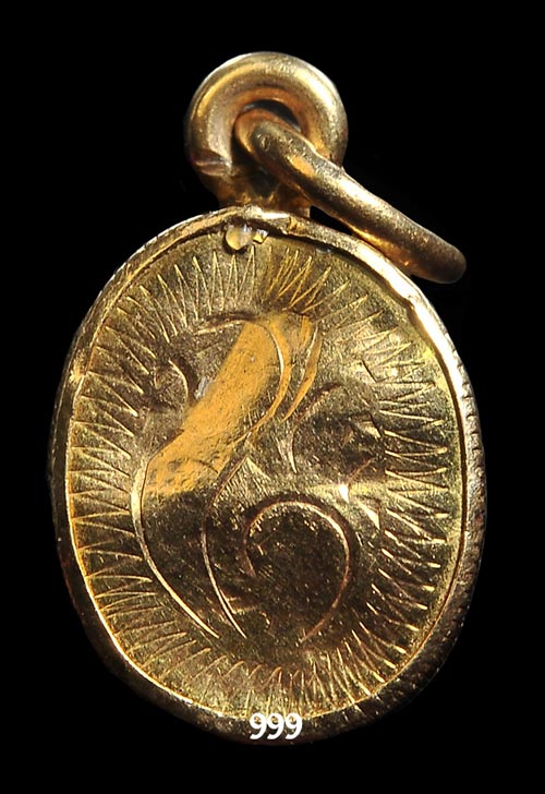 ล็อคเก็ต พ่อท่านแช่ม วัดฉลอง เลี่ยมทอง 