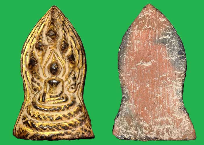 โคนสมอปางนาคปรก ลงรักปิดทองเดิม สภาพสวยมาก แท้ดูง่าย ราคาไม่แพง 