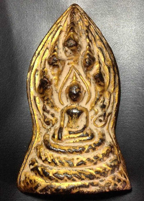 โคนสมอปางนาคปรก ลงรักปิดทองเดิม สภาพสวยมาก แท้ดูง่าย ราคาไม่แพง 