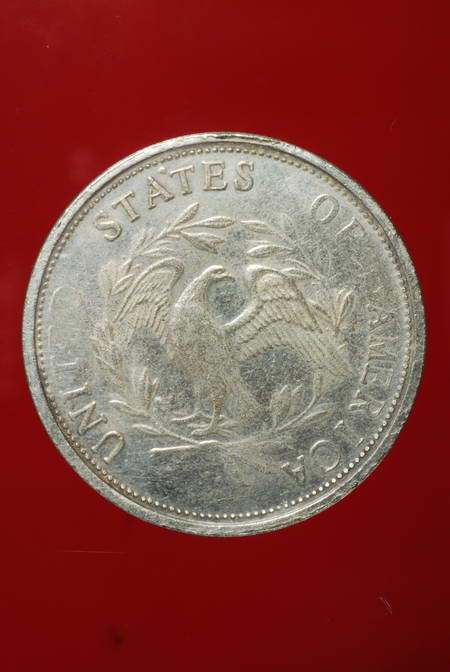 เหรียญเงินตราา นิเกิ้ล สหรัฐอเมริกา ปี1795