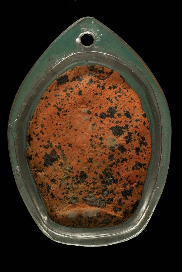 พระนาคปรก เนื้อดิน สุโขทัย  + ใบเซอร์สมาคม