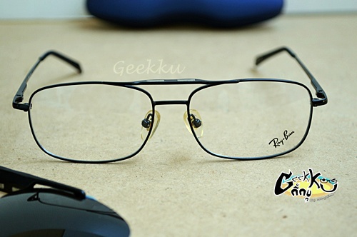  กรอบแว่น Ray Ban คลิปออน กรอบสีดำ
