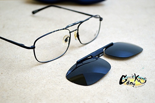  กรอบแว่น Ray Ban คลิปออน กรอบสีดำ