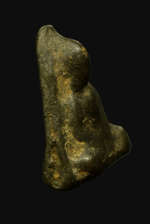 พระร่วงนั่งหน้าโหนกเชตตุพน วัดมหาธาตุ เนื้อชินเงิน สุโขทัย