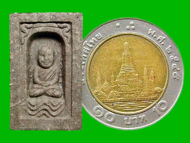 พระผงหลวงปู่ทวด รุ่นปาฎิหาริย์ EOD พิมพ์กลักไม้ขีดเล็ก (แจกทานในพิธี)... เคาะเดียวแดง