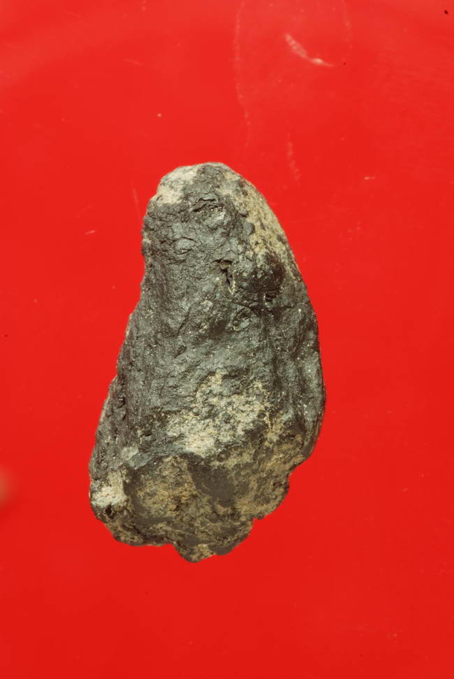 เพื่อศึกษา...พระเม็ดน้อยหน่า เนื้อดิน หลังไม่มียันต์