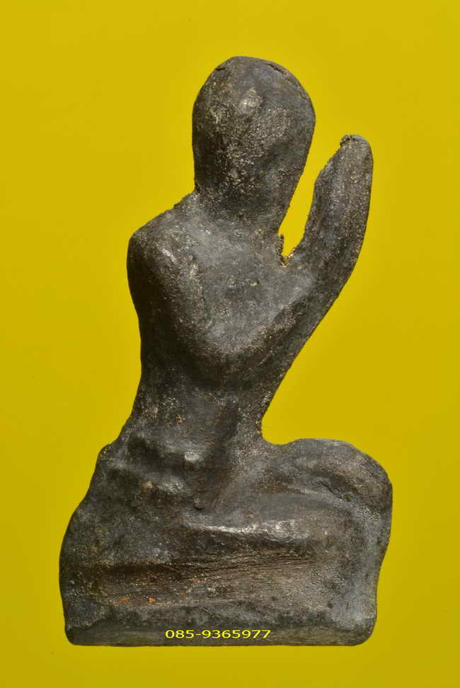 พระหายากสมุทรปราการ.....หลวงพ่อจ๋องหรือพระสังฆวานร(โมคคัลลาสารีบุตร) วัดนอก เนื้อชินสนิมแดง สมุทรปรา