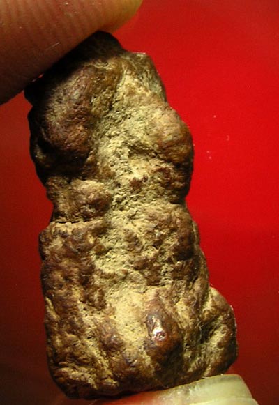 พระหายากสมุทรปราการ.....หลวงพ่อจ๋องหรือพระสังฆวานร(โมคคัลลาสารีบุตร) วัดนอก เนื้อชินสนิมแดง สมุทรปรา