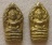 หลวงพ่่อตัด วัดชายนา จ.เพชรบุรี... พระปรกใบมะขามรุ่นแรก เนื้อทองเหลือง 2 องค์