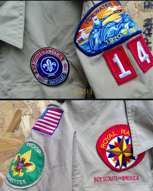 เสื้อลูกเสือ BOY SCOUTS OF AMERICA
