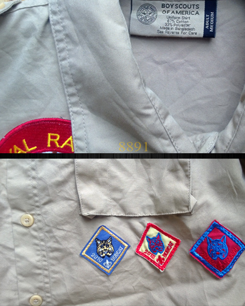 เสื้อลูกเสือ BOY SCOUTS OF AMERICA