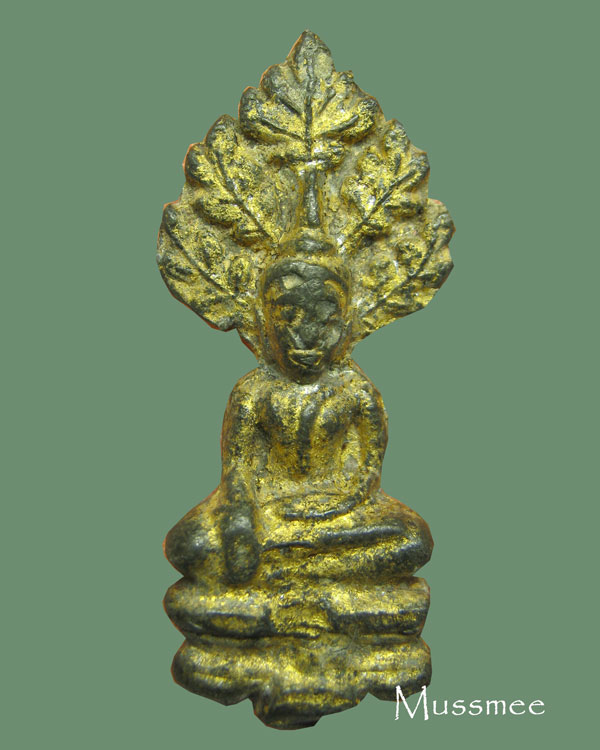 @@@ พระกรุวัดเลียบ พิมพ์ปรกโพธิ์ใหญ่ พระสวยทองเดิมครับบบบบบ