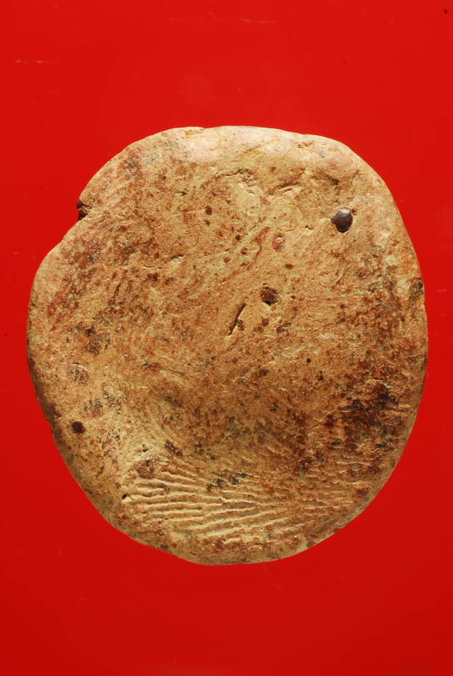 พระสาม สมัยศรีวิชัย เนื้อดิน