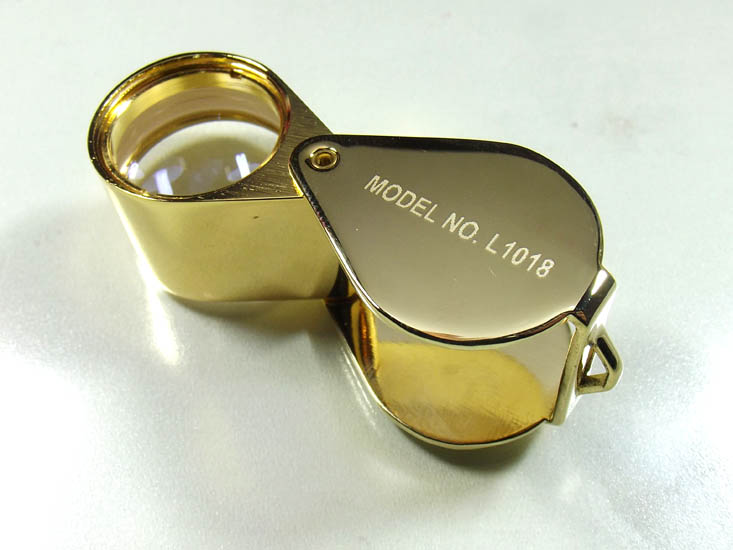 กล้อง*** leika10x18mm สีทองไมครอน (GERMAN) เลนส์แก้ว3ชั้นเคลือบมัลติโค๊ดตัดแสงพร้อมซองหนัง