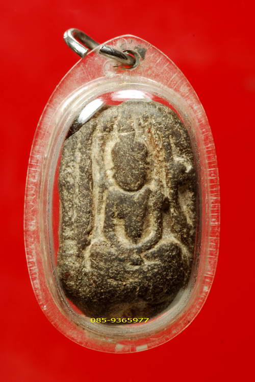 พระกรุวัดจุฬามณี พิมพ์ฤาษีหลังชินราช เนื้อดำ หายากมากกก พิษณุโลก