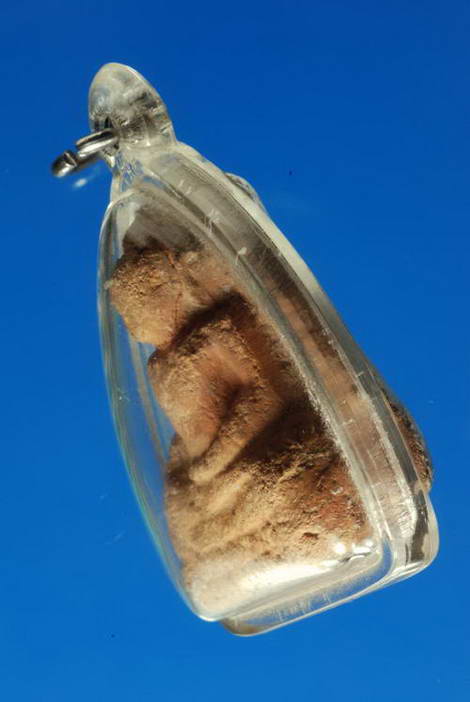 ลพ.โต กรุอยุธยา เนื้อดิน + เลี่ยมกันน้ำ 