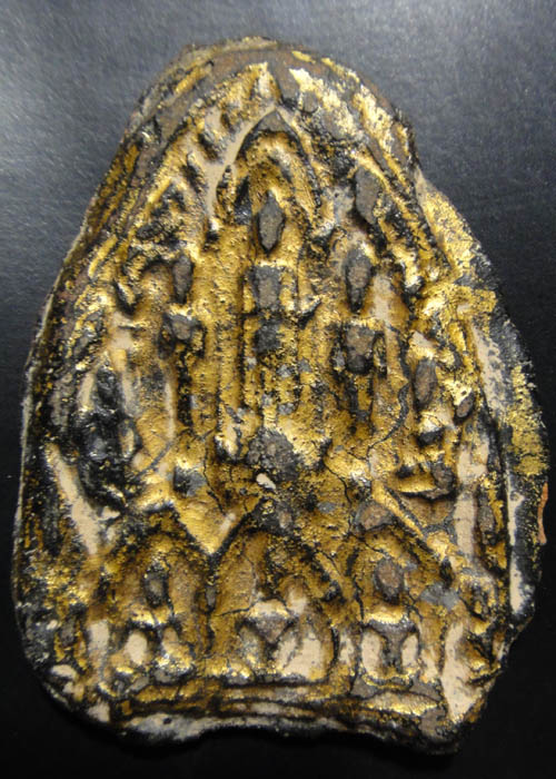 จัดมาให้ตามคำขอครับ พระปางปาฏิหาร เนื้อดิน ลงรักปิดทองเดิม (แบบเต็มแผง) สวยมากครับ เคาะเดียวแดง 