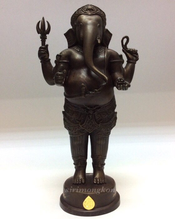 พระพิฆเนศ ปางยืนประทานพร รุ่นครบรอบ100 ปี กรมศิลปากร ขนาดบูชา สูง 10.5 นิ้ว No.3016