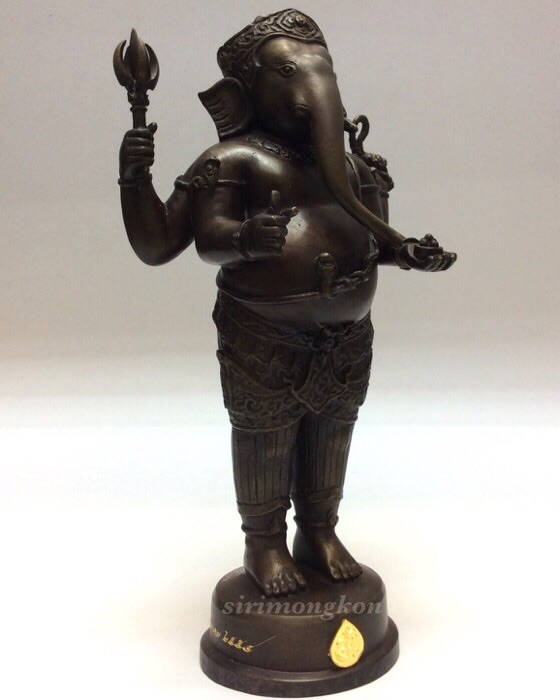 พระพิฆเนศ ปางยืนประทานพร รุ่นครบรอบ100 ปี กรมศิลปากร ขนาดบูชา สูง 10.5 นิ้ว No.3016