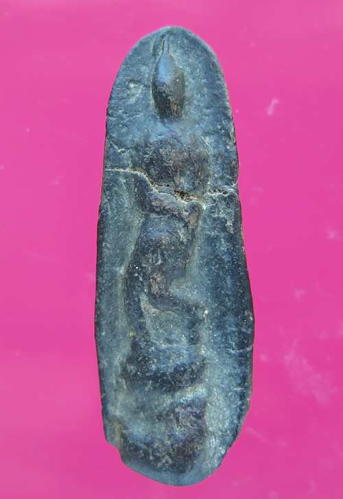 พระลีลา เนื้อดินดำ ไม่ทราบกรุ