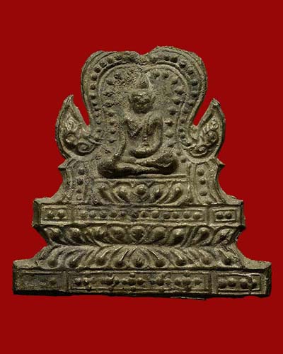 พระซุ้มจิก เนื้อชินเงิน กรุวัดราชบูรณะ จ.อยุธยา วัดใจแดงพันกว่าๆ