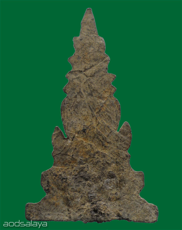 พระพิมพ์ซุ้มเสมาทิศใหญ่(ซุ้มจิก) กรุวัดราชบูรณะ อยุธยา เนื้อชิน