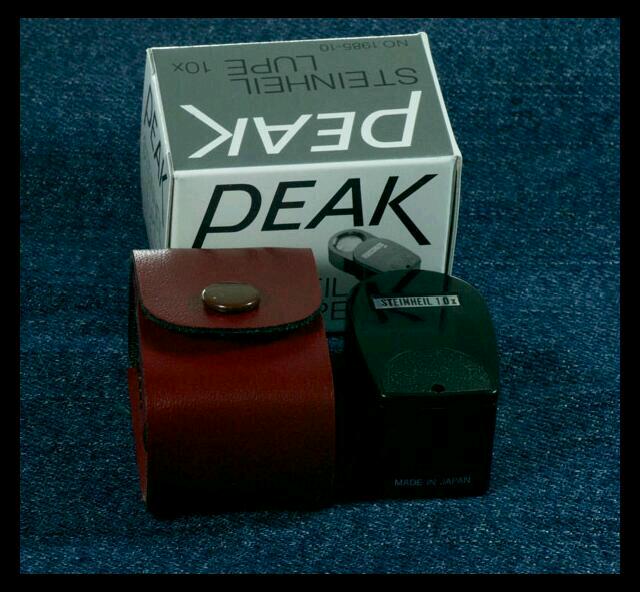 กล้องส่องพระ PEAK 14x (MADE IN JAPAN) สินค้าลิขสิทธิ์แท้จากญี่ปุ่น เคาะเดียวแดงส่งEMSให้เลย
