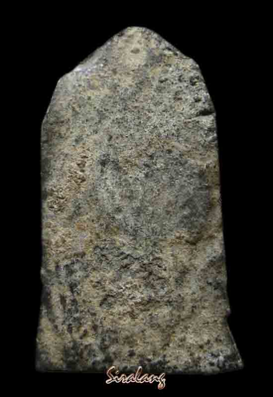 พระร่วงนั้งข้างขีด เนื้อชินเงิน ลพบุรี # 2