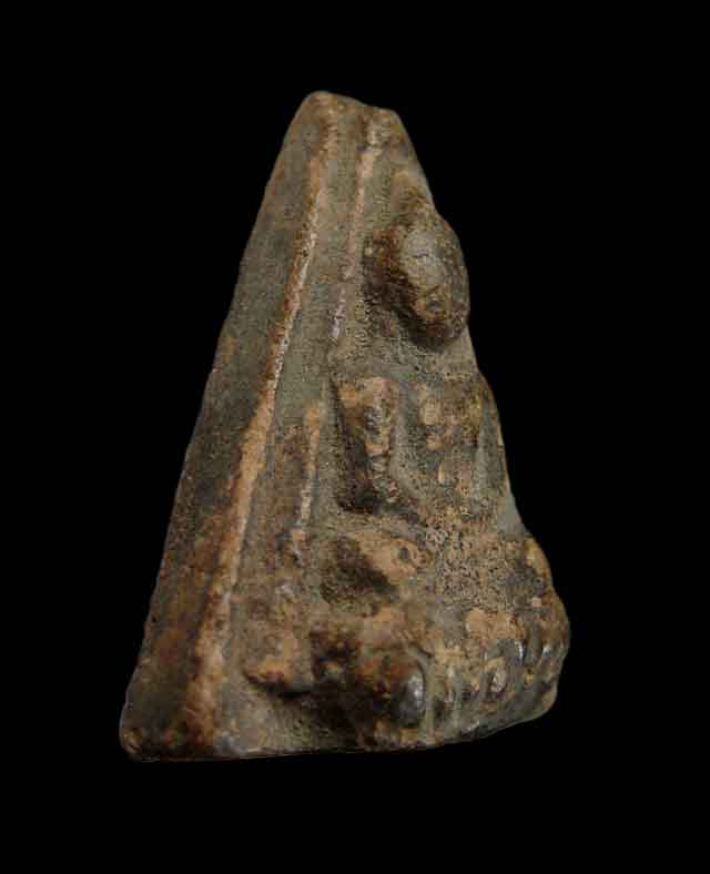 พระเชตุพลพิมพ์เล็ก(เนื้อดิน) ฐานบัวชั้นเดียว กรุวัดมหาธาตุ จ.สุโขทัย 