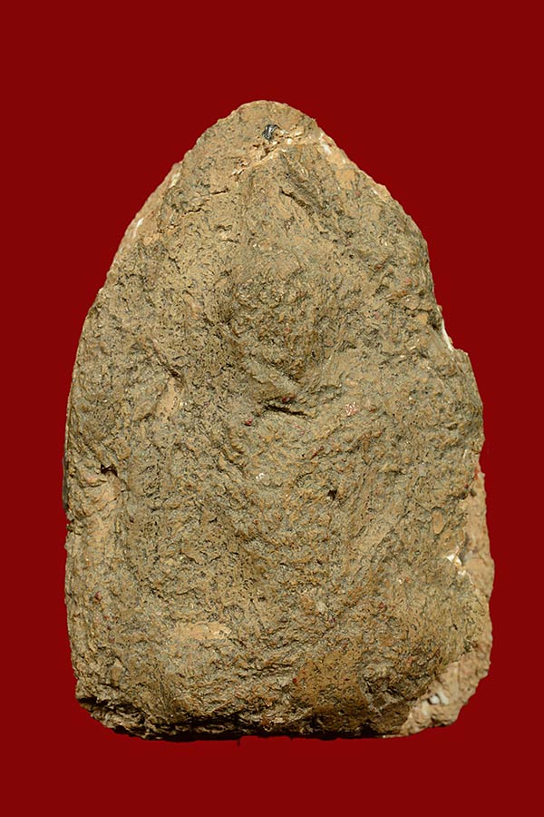 พระขุนแผนพลายคู่ตัดเดี่ยว กรุบ้านกร่าง พิมพ์หน้ามงคล จ.สุพรรณบุรี