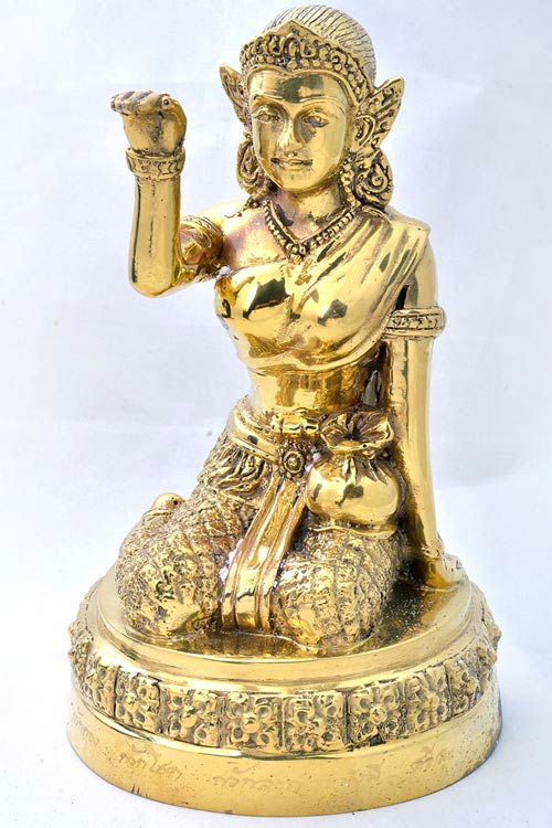 +นางกวักรุ่นแรก!!! พ่อท่านเอื้อม วัดบางเนียน {หนึ่งในของดีสำหรับร้านค้าควรมีไว้บูชา}+