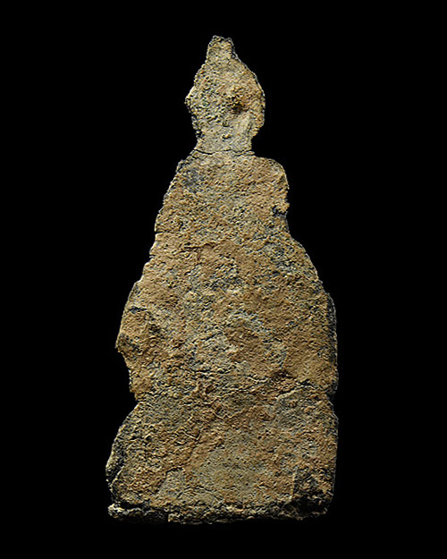 พระอู่ทองบัว2ชั้น กรุวัดเทวะสังฆราม จ.กาญจนบุรี เนื้อชินเงิน สภาพสวย ไม่มีซ่อม ไม่มีอุด+บัตรรับรอง