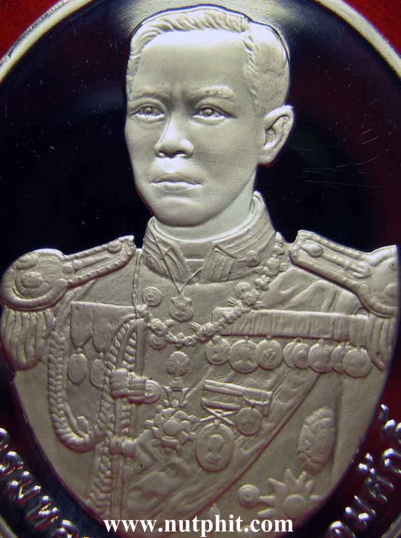 หลวงพ่อเงิน วัดบางคลาน หลัง กรมหลวงชุมพรฯเนื้อเงินแท้*139