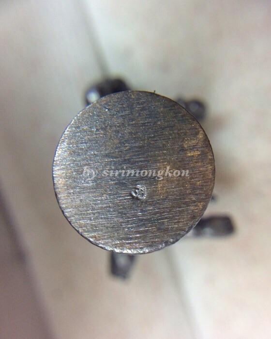 พระพิฆเนศ ปางยืนประทานพร รุ่น100ปี กรมศิลปากร ขนาด 1 นิ้ว เนื้อโลหะผสม มีโค๊ดกำกับ