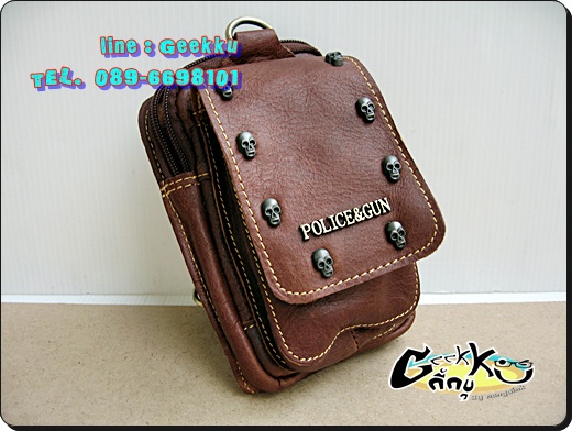  กระเป๋าหนังแท้ เอาไว้ร้อยหูเข็มขัดใส่เหน็บเอวค่ะ