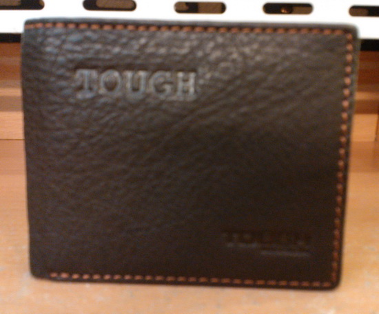 กระเป๋าสตางค์ TOUGH หนังแท้ ของใหม่ค่ะ