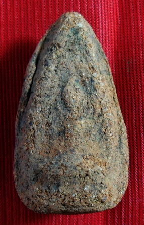 พระซุ้มทอง เนื้อดิน กรุวัดกลางทุ่ง จ.อยุธยา พร้อมบัตรดีดีพระให้ครับ 