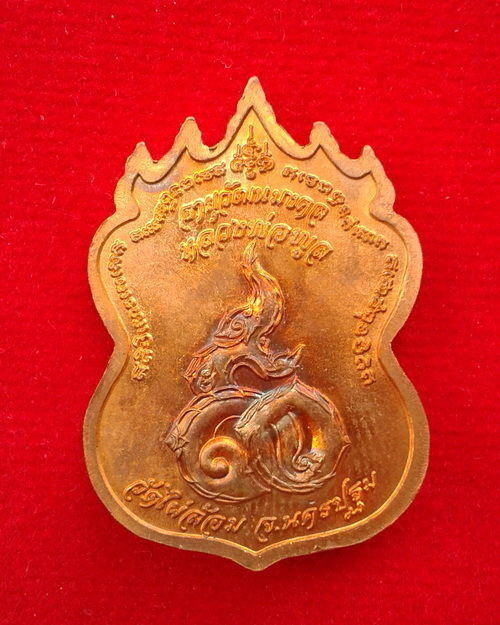 เหรียญ 9 ยอด 90 ปี หลวงพ่อพูล วัดไผ่ล้อม รุ่นอายุวัฒนมงคล 90 ปี ปี2545