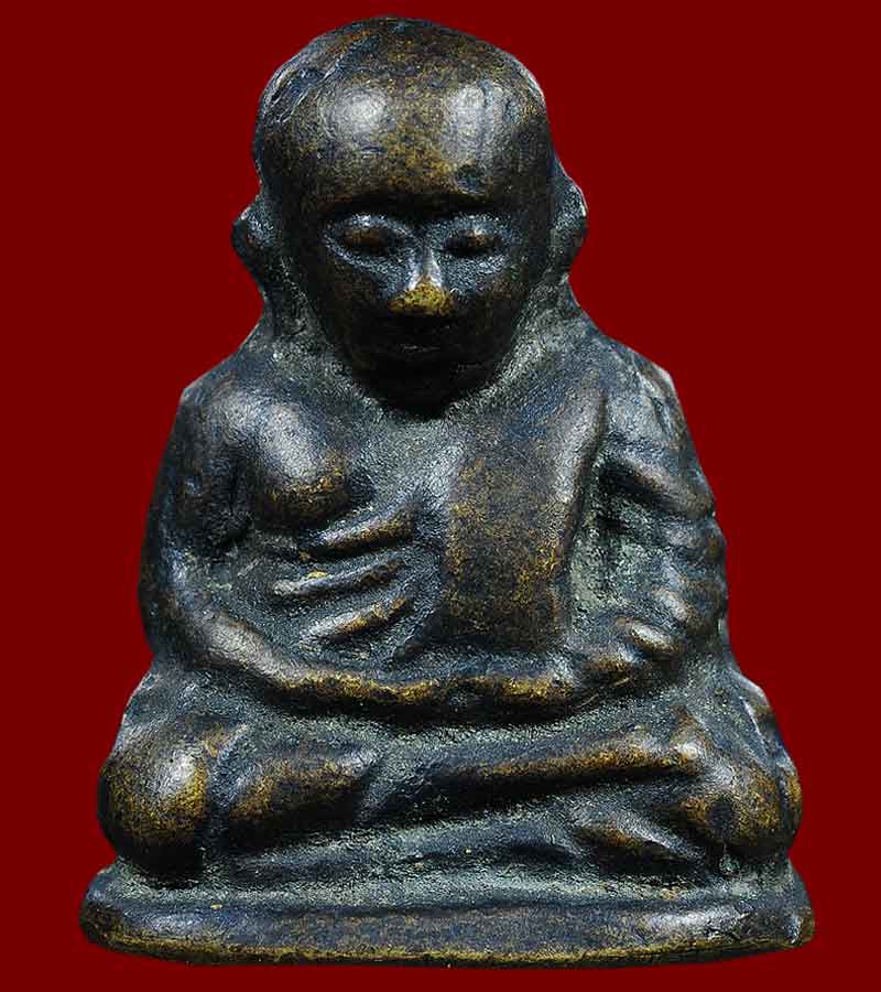 หลวงพ่อเงิน วัดบางคลาน รุ่นปืนแตก พิมพ์นิยมเศียรโต